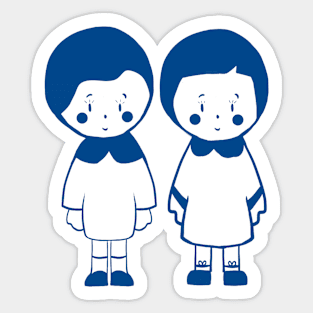 Child. Sticker